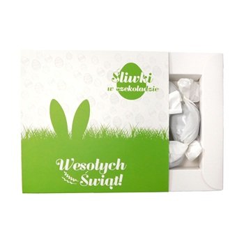Śliwki w czekoladzie deserowej - cukierki 100g Wielkanoc