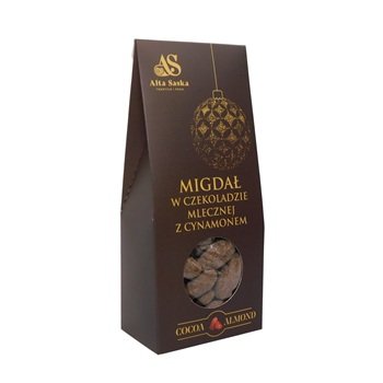 Migdały w czekoladzie mlecznej z cynamonem 100g