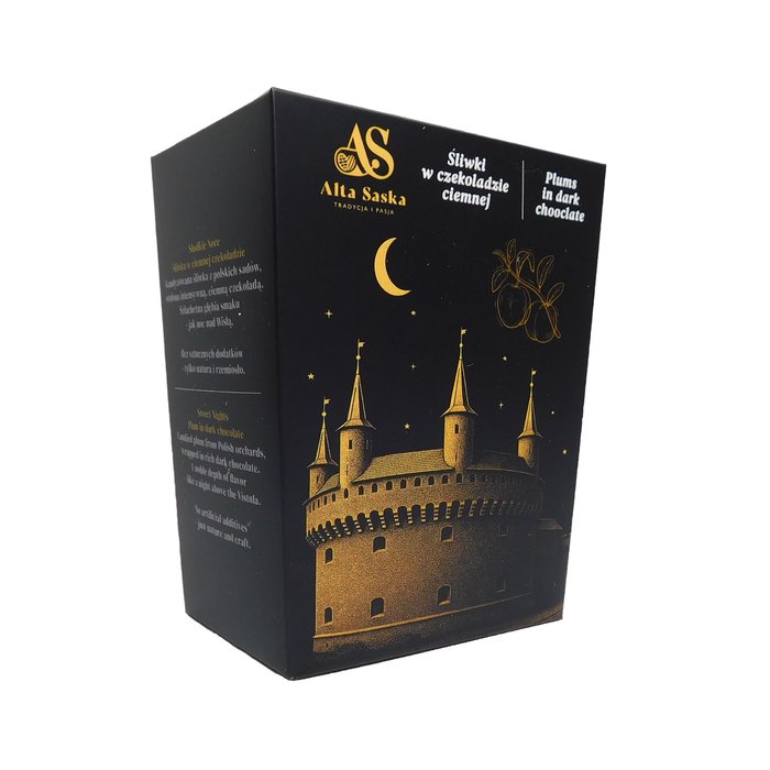 Śliwki w czekoladzie deserowej "Krakowskie Noce" 150g 