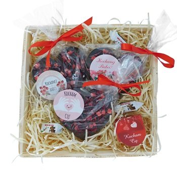 Zestaw prezentowy 3 serca - Dla Babci