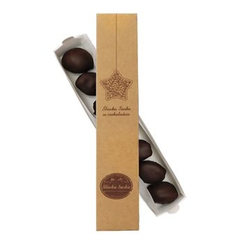 Baton - Śliwki w czekoladzie deserowej 140g, ECO