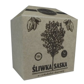 Śliwka w czekoladzie deserowej 150g - ECO