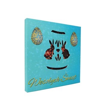 Czekolada z truskawką 80g - Wielkanoc