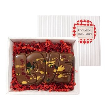 Dubajska czekolada LOVE dla Dziadka 90g