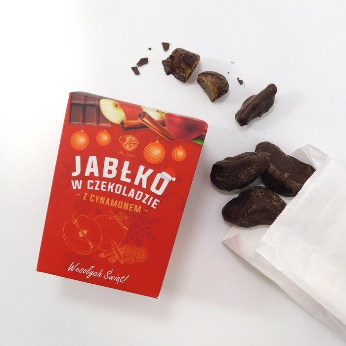 Jabłko w czekoladzie z cynamonem 150g