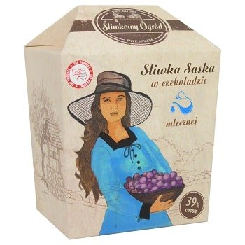 Śliwka w czekoladzie mlecznej 150g
