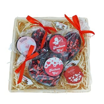 Zestaw prezentowy 3 serca - Romantic