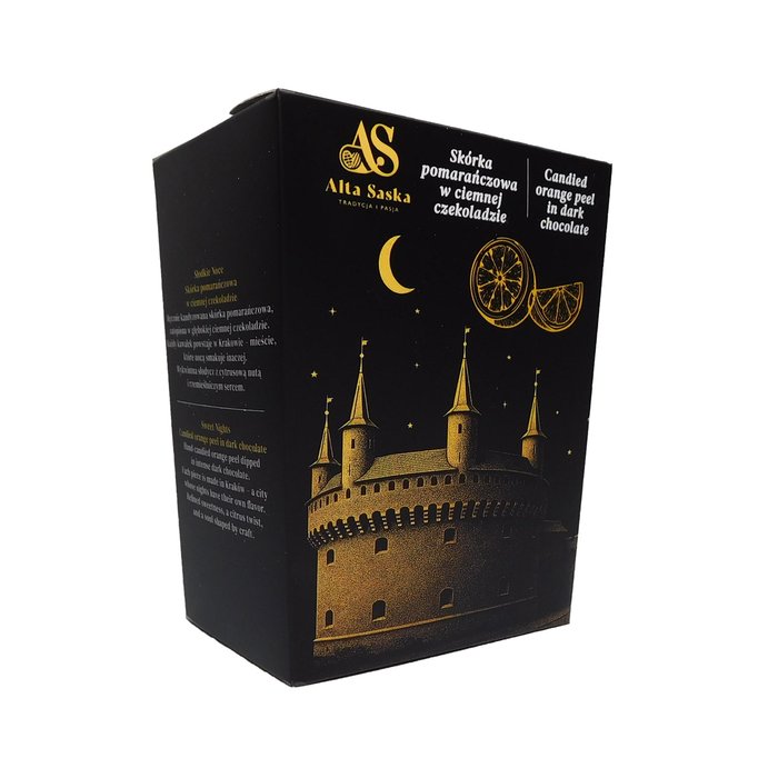 Skórka pomarańczy w czekoladzie "Krakowskie Noce" 120g