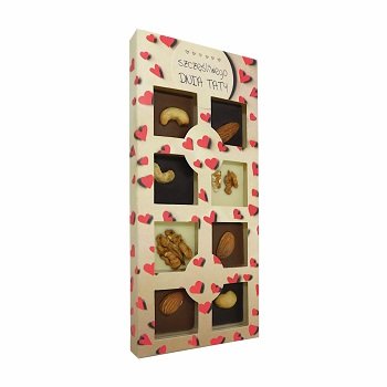 Cocoa Colors "Szczęśliwego Dnia Taty" z orzechami II 60g