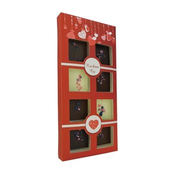 Cocoa colors z kwiatami 50g - Serce