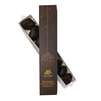 Baton - Śliwki w czekoladzie deserowej 140g