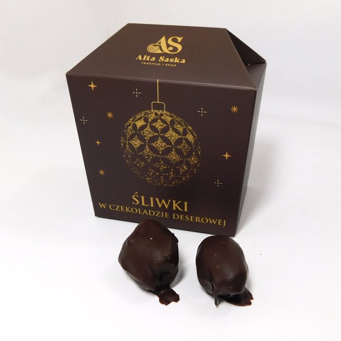 Śliwki  w czekoladzie deserowej 150g