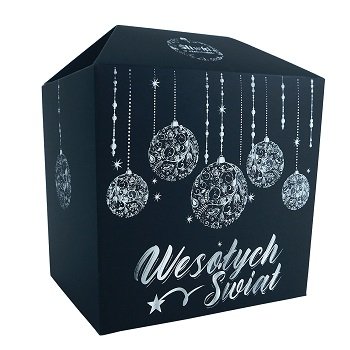 Śliwka w czekoladzie - Wesołych świąt, czarne