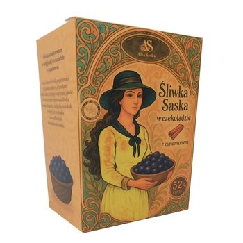 Śliwka w czekoladzie z cynamonem 150g