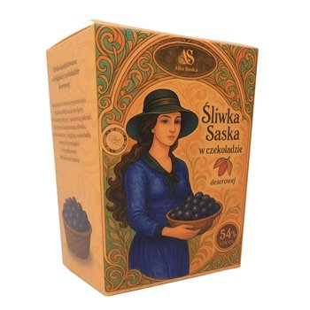 Śliwka w czekoladzie deserowej 150g