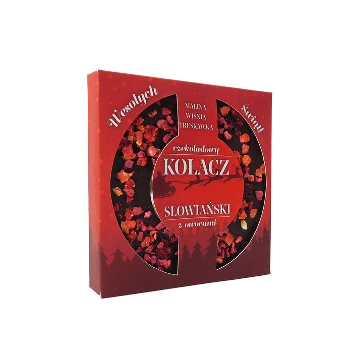 Kołacz czekoladowy z owocami 60g
