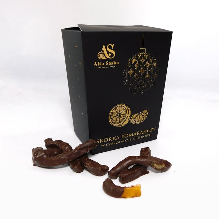 Skórka pomarańczy w czekoladzie 120g