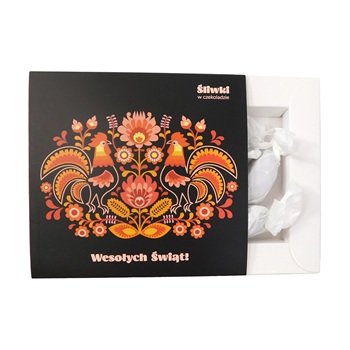 Śliwki w czekoladzie deserowej - cukierki 100g Wielkanoc