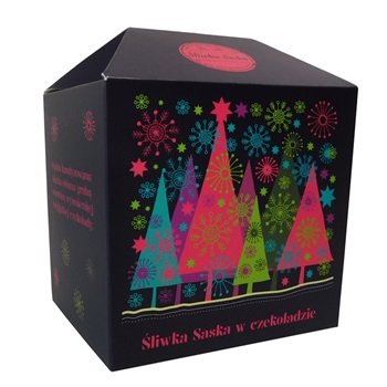 Śliwka Saska w czekoladzie deserowej 150g