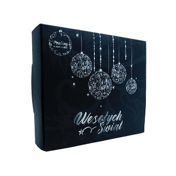 Praliny Wesołych świąt - czarne 120g