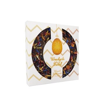 Wianek czekoladowy Mix Kwiatów 50g - Wielkanoc