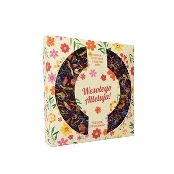 Wianek czekoladowy Mix Kwiatów 50g - Wielkanoc