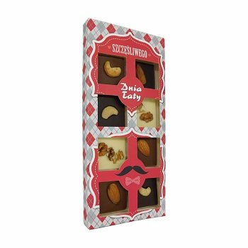Cocoa Colors "Szczęśliwego Dnia Taty" z orzechami 60g