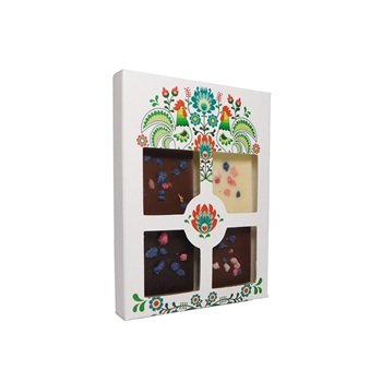 Czekolada z kwiatami 30g - Folk