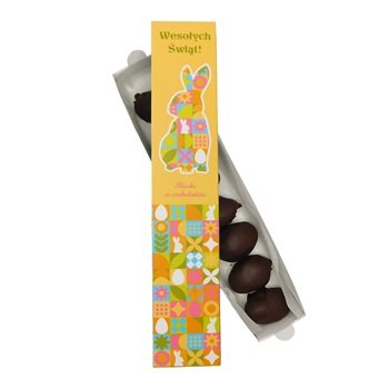 Śliwki w czekoladzie deserowej 140g - Wielkanoc