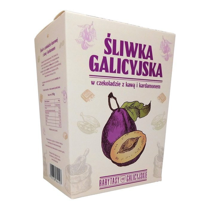 Śliwka Galicyjska z kawą i kardamonem 150g - "Made in Małopolska"