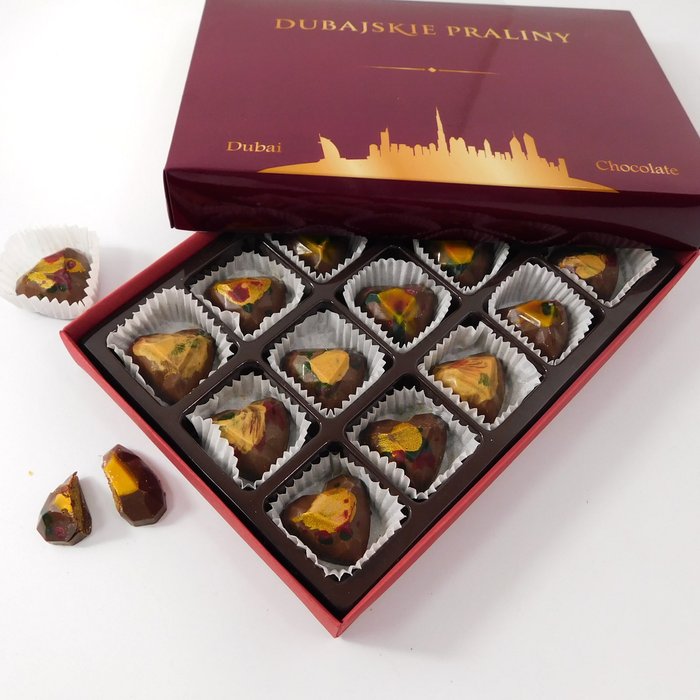 Praliny dubajskie 15szt 135g