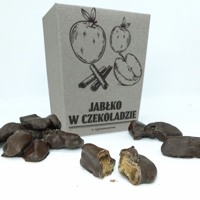 Jabłko w czekoladzie z cynamonem 150g - ECO