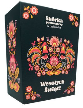 Skórka pomarańczy w czekoladzie 120g - Folk Wielkanoc, black
