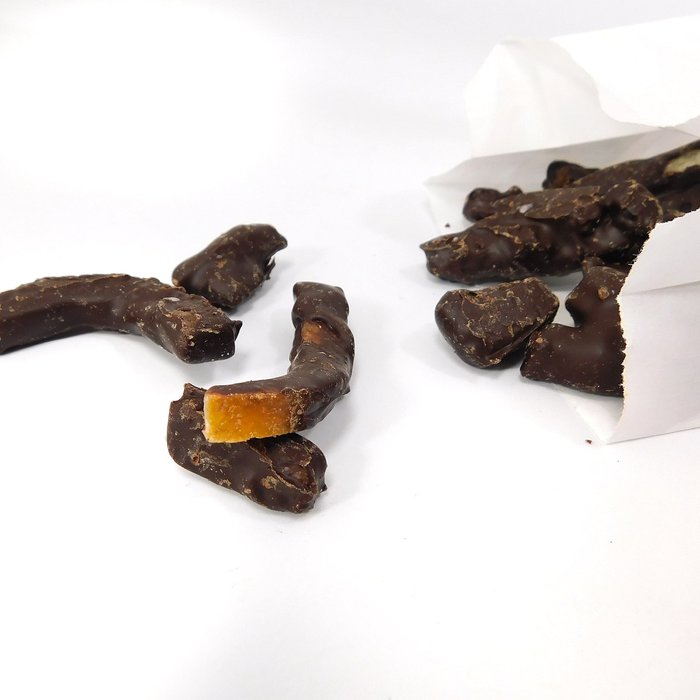 Skórka pomarańczy w czekoladzie 120g