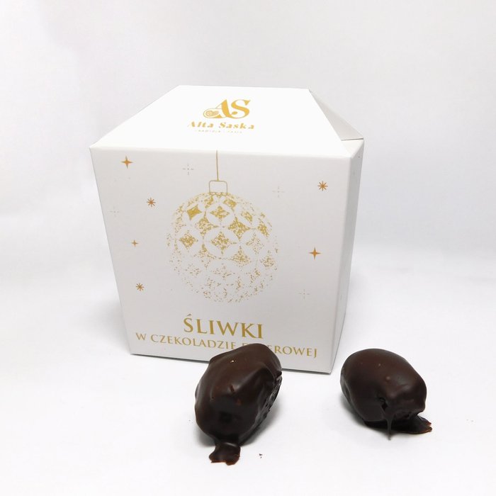Śliwki  w czekoladzie deserowej 150g