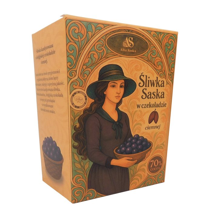 Śliwka w czekoladzie ciemnej 150g