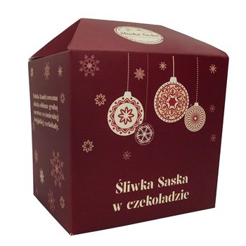 Śliwka Saska w czekoladzie deserowej 150g