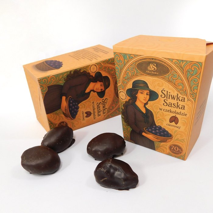 Śliwka w czekoladzie ciemnej 150g