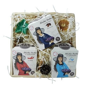 Zestaw prezentowy upominek Śliwkowy Ogród